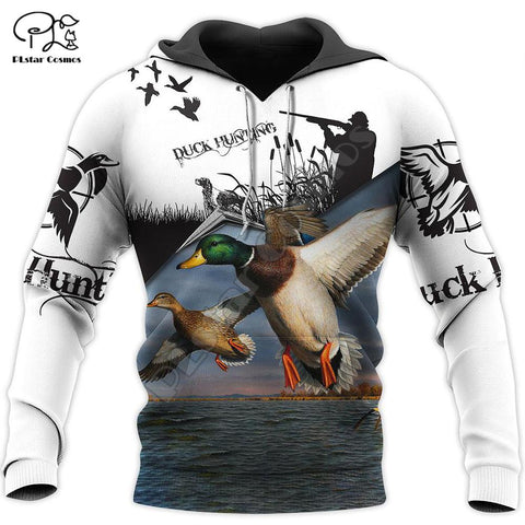 PLstar Cosmos Duck Hunting Animal Hunter Camo Tattoo Dog Tracksuit Pullover Streetwear 3DPrint Zip/Hoodies/Sweatshirts/Jacket 21